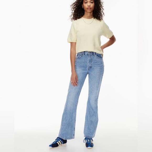 The Marlene '60s High Rise Flare from Aritiza. 30 - Picture 1 of 13